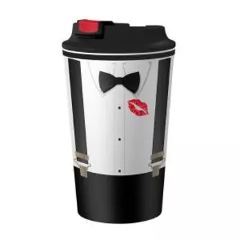 Термостакан с клапаном Phibo Фрак, 350 мл, пластик