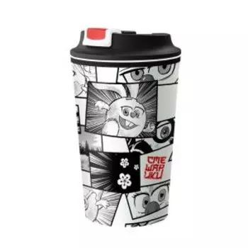 термостакан Смешарики 350 мл, пластик