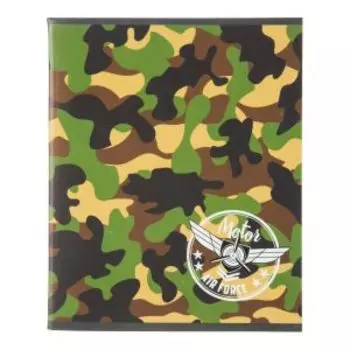 Тетрадь общая №1 School Military, А5, 96 листов, клетка