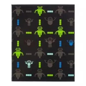 Тетрадь общая №1 School Robot, А5, 48 листов, клетка