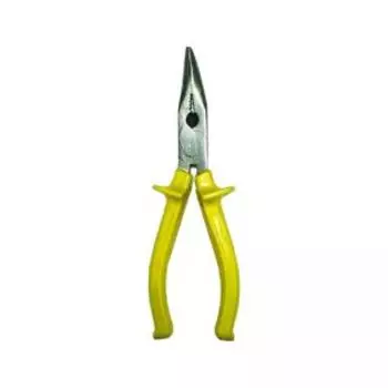 Тонкогубцы изогнутые Стандарт BIBER, 160 мм