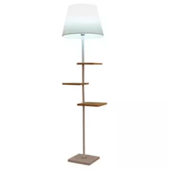 Торшер Символ Света, Е27, 60 Вт, 155 см, белый