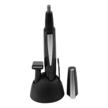 Триммер для носа, ушей и бакенбардов Irit IR-3234, 3 насадки, 1хАА, черный