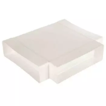 Тройник Т-образный, 60х120 мм, пластик