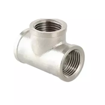 Тройник ВВВ 1/2х1/2х1/2 никелированный