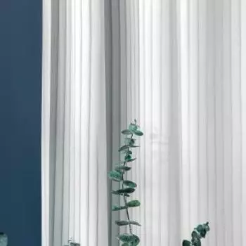 гардина DAILY BY T МИРРА размер: 300х275, цвет: белый, состав: 100% п/э