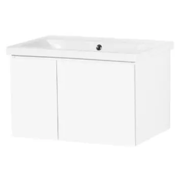 Тумба для ванной «Акваль Марта», 70 см, белый, раковина Фостер 70