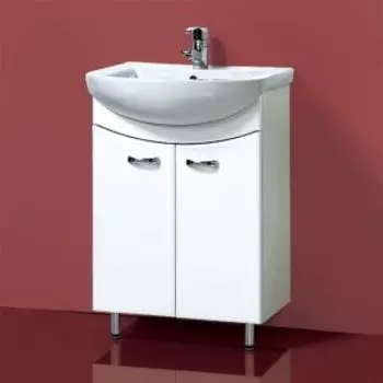 Тумба для ванной «Акваль София», 60 см, раковина Палермо 60