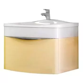 Тумба подвесная Loza 60, светлый Лен