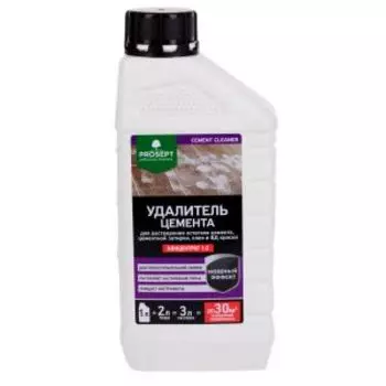 Удалитель цемента Prosept Cement Cleaner, 1 л, к-т 1:2