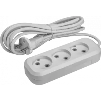 Удлинитель Онлайт, 3 гнезда, 10 м, без заземления