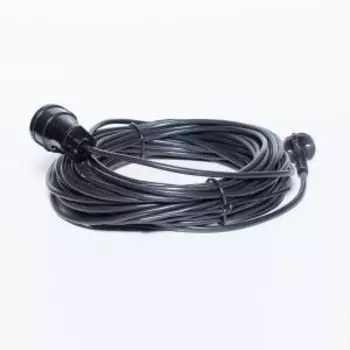 Удлинитель РЕАЛЬНАЯ ЭЛЕКТРИКА У-20, силовой, без катушки, 1 гнездо, без заземления, 20м