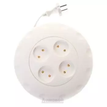 удлинитель сетевой ЭРА UR-4-7m-W