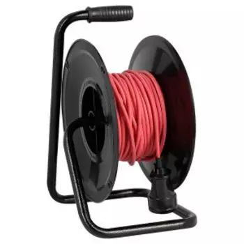 Удлинитель силовой на катушке Volsten УС-1-20, 1 гнездо, 20 м, 1300 Вт