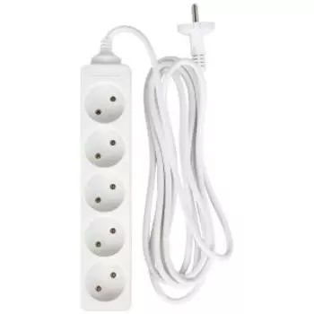 Удлинитель Volsten, 5 гнезд, 3 м, 10 А, 2200 Вт