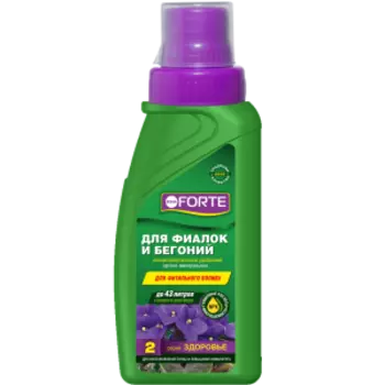 Удобрение Bona Forte для фиалок и бегоний, 285 мл
