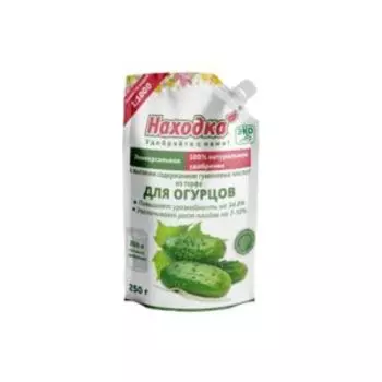 Удобрение для огурцов НАХОДКА Эко из торфа на основе гуминовых кислот, концентрат на 500л