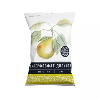 Удобрение Суперфосфат двойной, азотсодержащий, 1кг