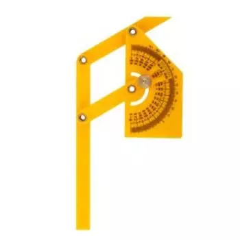 Угломер-квадрант FIT, 180 градусов, пластик, 90x155мм