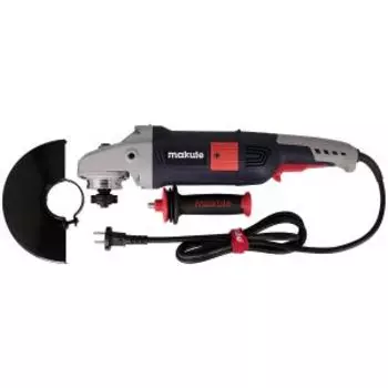 Угловая шлифовальная машина Makute, 1800 Вт, 1000-8000 об/мин, 180 мм