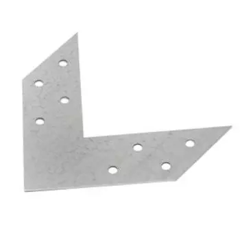 Угловой соединитель, 145х35 мм, цинк