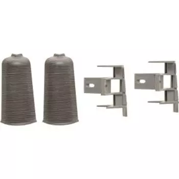 Угол наружный Qvant Q04, дуб металлик, 2 шт