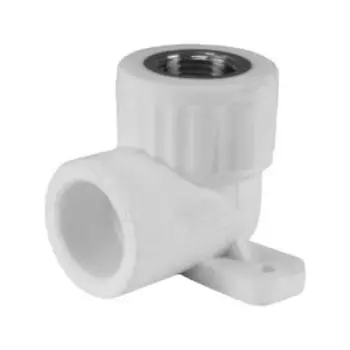 угольник PPRC комб. c крепл. и внутр. резьб. 25х1/2", MP-У