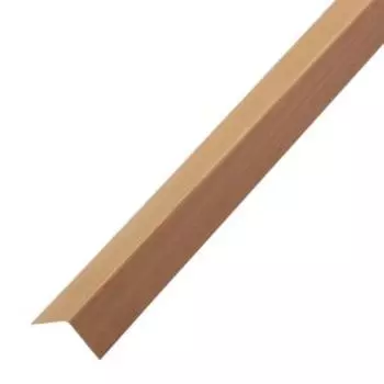 Угол с тиснением двухсторонний, ПВХ, 30х30х2700мм, бук