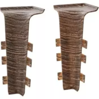 Угол внутренний Qvant Q08, дуб миллениум, 2 шт