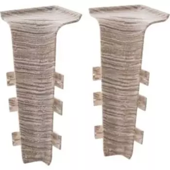 Угол внутренний Qvant Q15, ясень серебристый, 2 шт