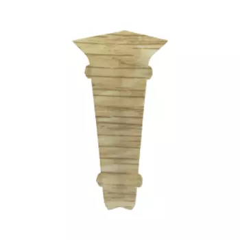 Угол внутренний Tera 723 Дуб Мокко, 72 мм, 2 шт