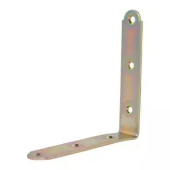 Уголок бытовой Tech-Krep, 100х100х20х2 мм, желтый