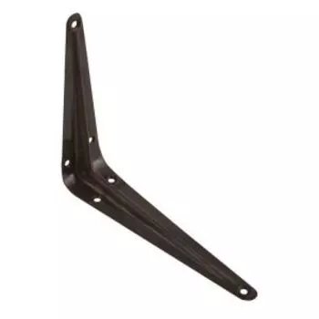 Уголок для полок, 150х125 мм, коричневый