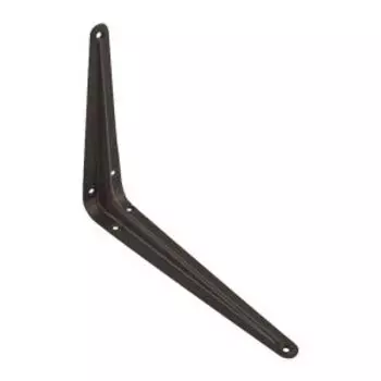 Уголок для полок, 200х150 мм, черный