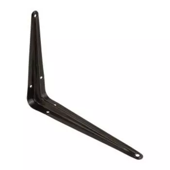 Уголок для полок, 250х200 мм, черный