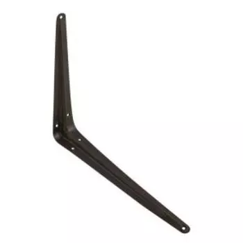 Уголок для полок, 250х200 мм, коричневый