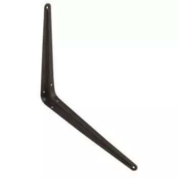 Уголок для полок, 300х250 мм, коричневый