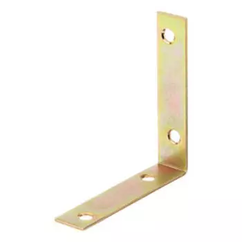 Уголок GAH ALBERTS, 75x75x16 мм, оцинкованный, желтый