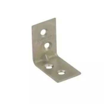 Уголок кронштейн №1, 30х30 мм, цинк