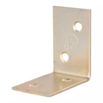 Уголок мебельный широкий Tech-Krep, 40х40х25х2 мм, желтый