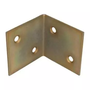 Уголок мебельный широкий Tech-Krep, 40х40х40х2 мм, желтый