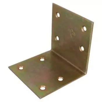 Уголок мебельный широкий Tech-Krep, 60х60х60х2 мм, желтый