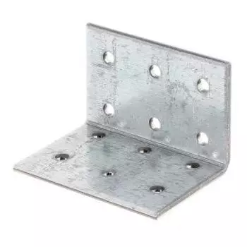 Уголок перфорированный, 40х40х60х2,5 мм, оцинкованный