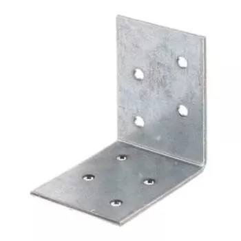 Уголок перфорированный, 50х50х40х2 мм, оцинкованный