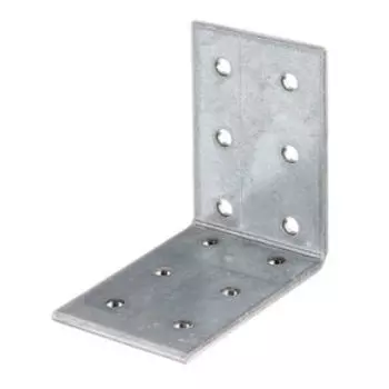 Уголок перфорированный, 60х60х40х2,5 мм, оцинкованный