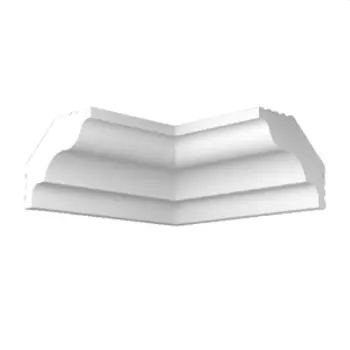 Уголок потолочный экструдированный ПЛИНТЭКС внутренний D35/30, белый, 35х30мм, 4шт