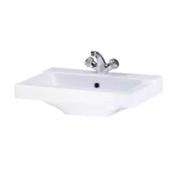 Умывальник Орион с обр.перелива белый, 57х42 см