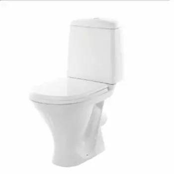 унитаз-компакт АТТИКА эконом, 1-режим, сиденье полипропилен, крепление