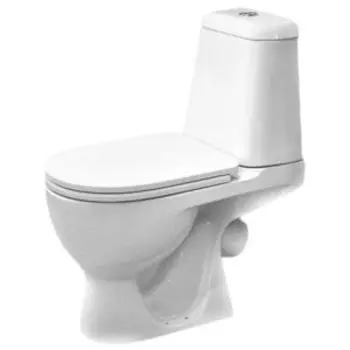 унитаз-компакт MAX арматура 2-режим GEBERIT, сиденье дюропласт, система soft close, clip up