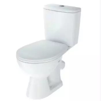 Унитаз-компакт Уют белый, антивсплеск, 2 режима